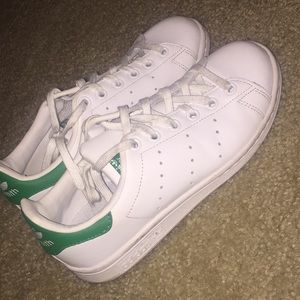 White and Green Stan Smiths!